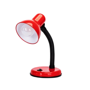 LAMPA GALDA METĀLA SARKANA 60W
