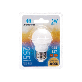 SPULDZE LED 3W E27 WARM