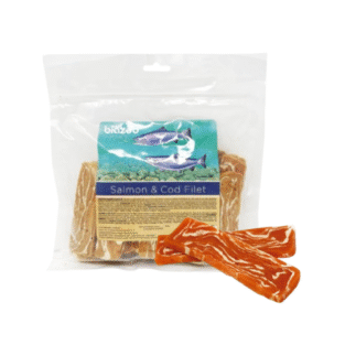 KĀRUMS SUŅIEM SALMON&COD FILLET 500G