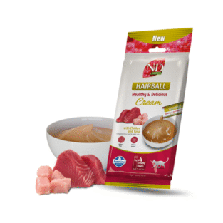 N&D CAT CREAMY QUINOA CHICKEN & TUNA SENIOR 60G N4